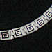 The Athena Collection - Sterling Silver Necklace w/ Greek Key Link (4mm)