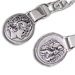 Sterling Silver Keychain - Alexander Ancient Tetradrachm Replica