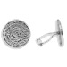 Sterling Silver Cufflinks - Phaistos Disc (20mm)