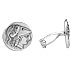 Sterling Silver Cufflinks - Athena (16mm)