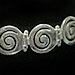 Sterling Silver Bracelet - Spiral Links (1.1cm)