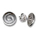 Sterling Silver Earrings - Spiral (1cm)