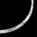 The Athena Collection - Sterling Silver Necklace w/ Greek Key Links (5mm)