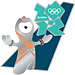 London 2012 Mascot Wenlock Welcome Pin