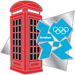 London 2012 Phone Box Pin
