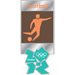 London 2012 Football Pictogram Pin