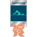 London 2012 Swimming Pictogram Pin