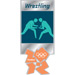 London 2012 Wrestling Pictogram Pin