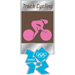 London 2012 Track Cycling Pictogram Pin