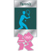 London 2012 Tennis Pictogram Pin