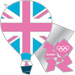 London 2012 Hot Air Balloon Pin