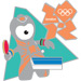 London 2012 Mascot Wenlock Table Tennis Pin