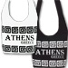 Canvas Greek Key Shoulder Bag - Athens Greece Style BG38