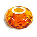 Pandora - Style Natural Amber Bead - Cognac Amber Faceted (13mm)