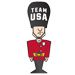 USOC London 2012 Olympic Team USA Palace Guard Pin