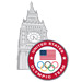 USOC London 2012 Olympic Team Big Ben Pin