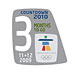 Vancouver 2010 3 Months To Go Pin