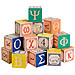 Alphabet ABC Wooden Blocks in Greek