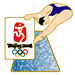 Beijing 2008 Diving Olympic Sports Pin