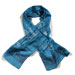 Cycladic Idol Silk Scarf - Blue Color