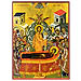 The Dormition of the Virgin Mary (7.5x10") Hand-made Icon