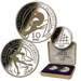 5 Euro & 10 Euro Figure Skating & Alpine Skiing Silver Proof Pair