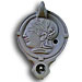 Ceramic Olive Oil Lamp - Athena 0143L1