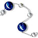 Sterling Silver Begleri Large Beads (choice of color)