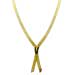 The Prestige Collection - 18k Gold Overlay Greek Key Necklace