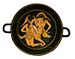 Red Figure Kylix ( wine cup ) 20 cm 
