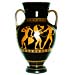 Red Figure Amphora Hgt. 20 cm