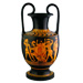 Red Figure Amphora Hgt. 25 cm