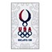 USOC Beijing USA House Pin Team Logo USC-1216 