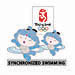 Beijing 2008 BeiBei Synchronized Swimming Pin