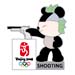 Beijing 2008 Jingjing Shooting Olympic Sports Pin