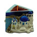 Santorini Triangular Candle