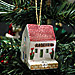 Greek Island Christmas Tree Ceramic Ornament - Cafe