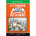 Map of Athens (Attica Piraeus Greece)
