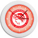 Greek Time - Olympiakos Wall Clock