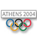 Athens 2004 5 Rings Pin