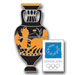 Athens 2004 Abduction Vase Pin