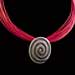 The Byzantium Collection - Circular Shaped Necklace w/ Greek Key Motif
