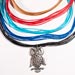 The Siren Collection - Ancient Greek Owl 18" Necklace (5 Color Options)