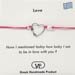 The Filia Bracelet Collection:: Heart shaped arrow adjustable Macrame Pink Bracelet