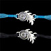 Byzantium Collection - Bracelet with Swirl & Leaf Motif BY75 (2 Color Options)