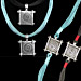 Byzantium Collection - Necklace & Bracelet Set w/ Swirl Motif KY230 & BY80 (2 Color Options)