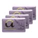 Papoutsanis Greek Aromatic Soaps - Lavender, 4 x 125gr bars w/ Free US Shipping