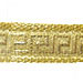 Greek Key Gold Overlay - Adjustable Bracelet