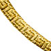 Greek Key Gold Overlay - Single Necklace