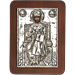G0224 Orthodox Saint Silver Icon - Christos ( Jesus Christ ) Megas Arhiereas 13x19cm
